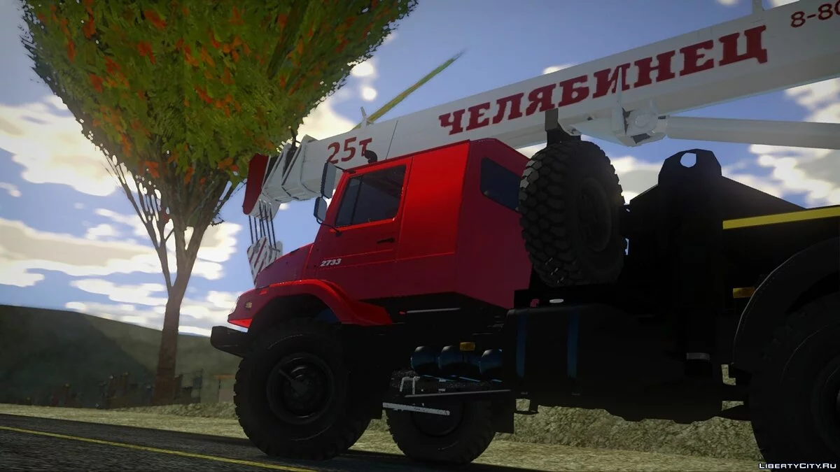 Mercedes-Benz Zetros 2733 Crane / GTA San Andreas