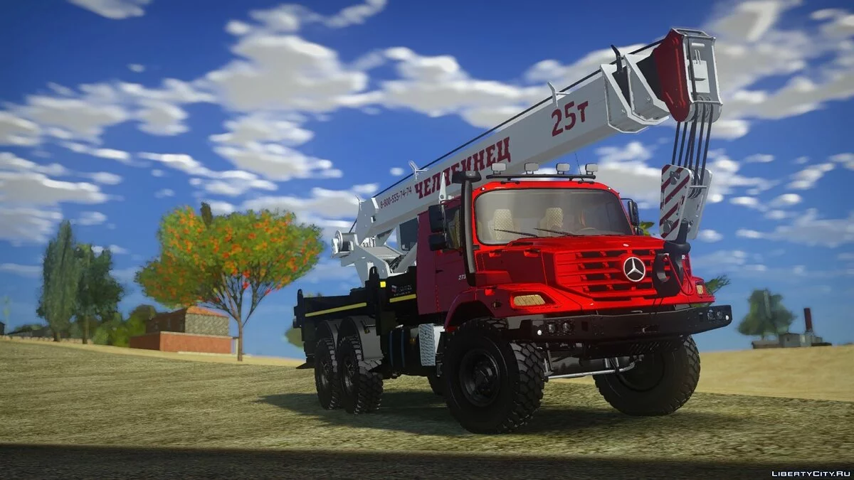 Mercedes-Benz Zetros 2733 Crane / GTA San Andreas