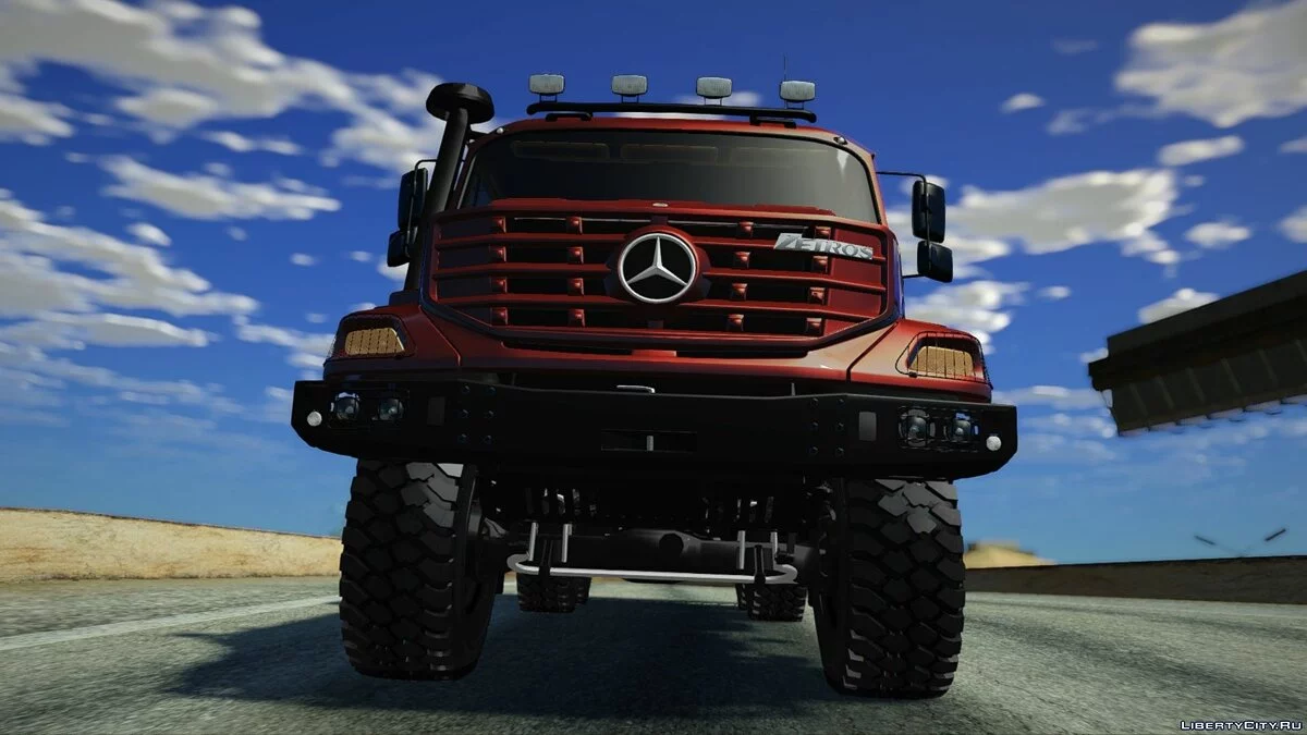 Mercedes-Benz Zetros 3643 Canvas / GTA San Andreas