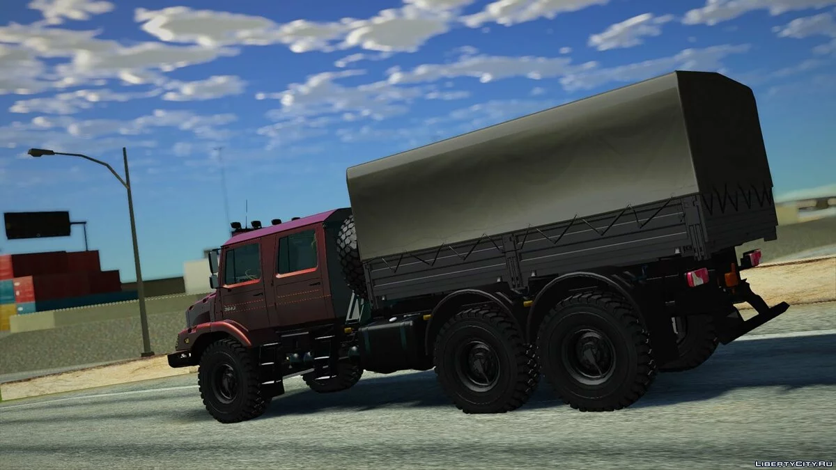 Mercedes-Benz Zetros 3643 Canvas / GTA San Andreas