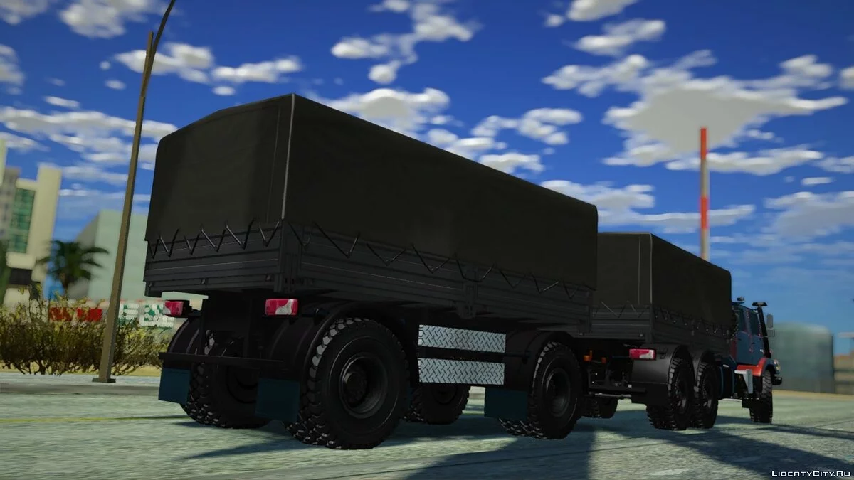Mercedes-Benz Zetros 3643 Canvas / GTA San Andreas