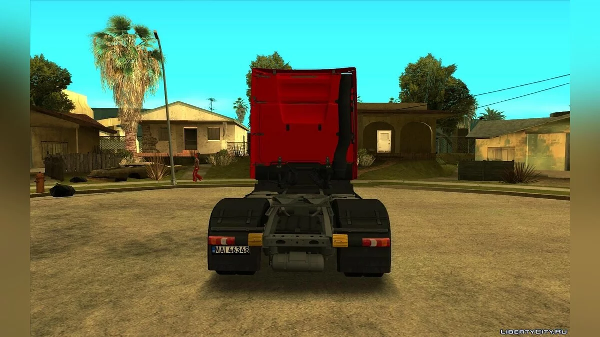 Mercedes-Benz Actros Fire Truck / GTA San Andreas