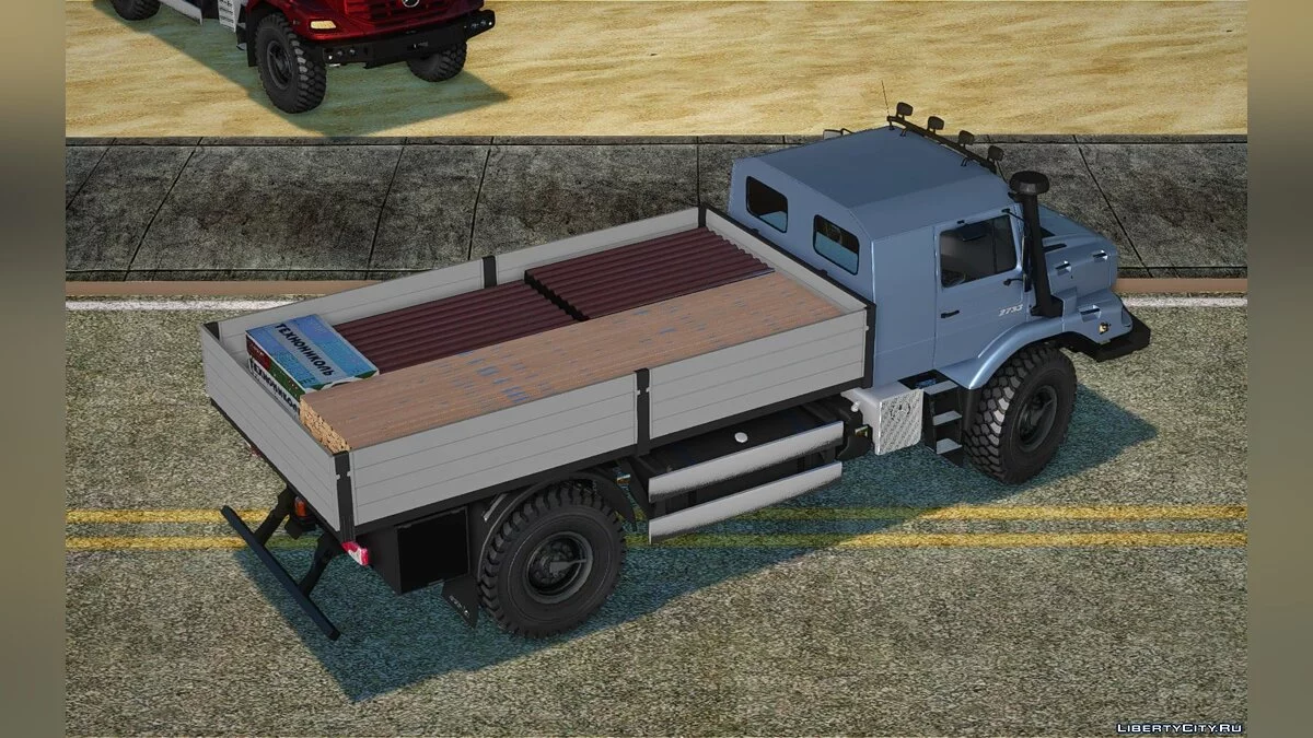 Mercedes-Benz Zetros 2733 Брезентовий / GTA San Andreas