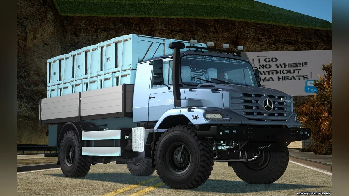 Mercedes-Benz Zetros 2733 Брезентовий / GTA San Andreas