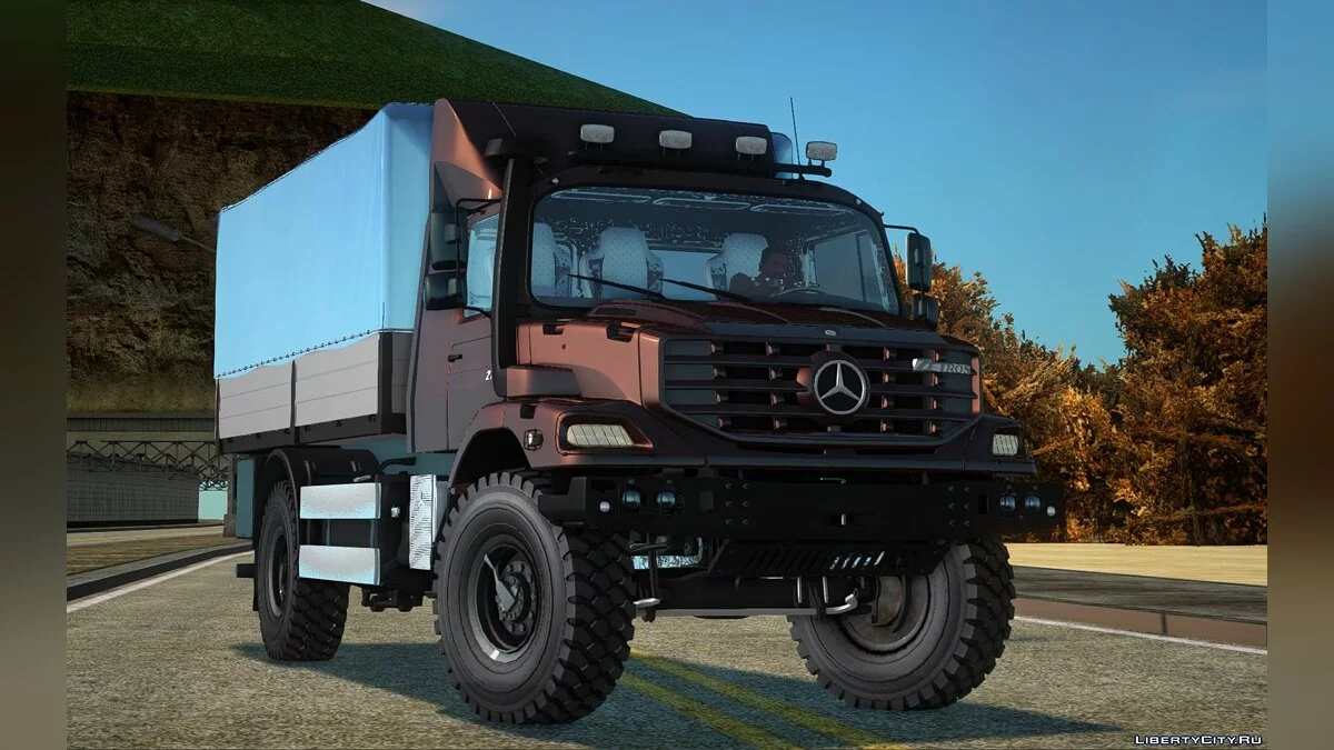 Mercedes-Benz Zetros 2733 Брезентовий / GTA San Andreas