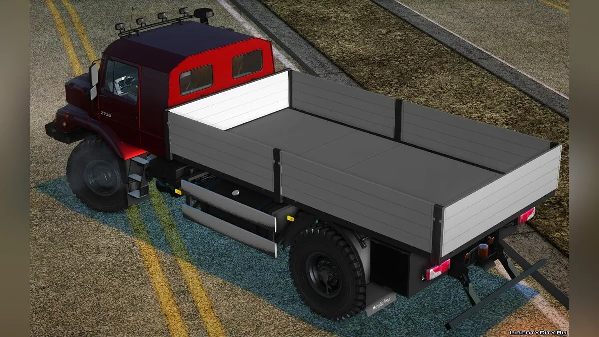 Mercedes-Benz Zetros 2733 Брезентовий / GTA San Andreas