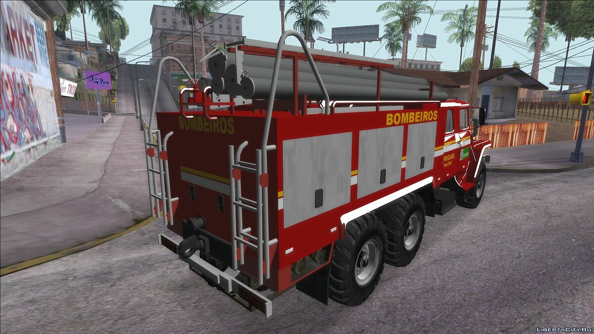 MTL Fire Truck for GTA San Andreas