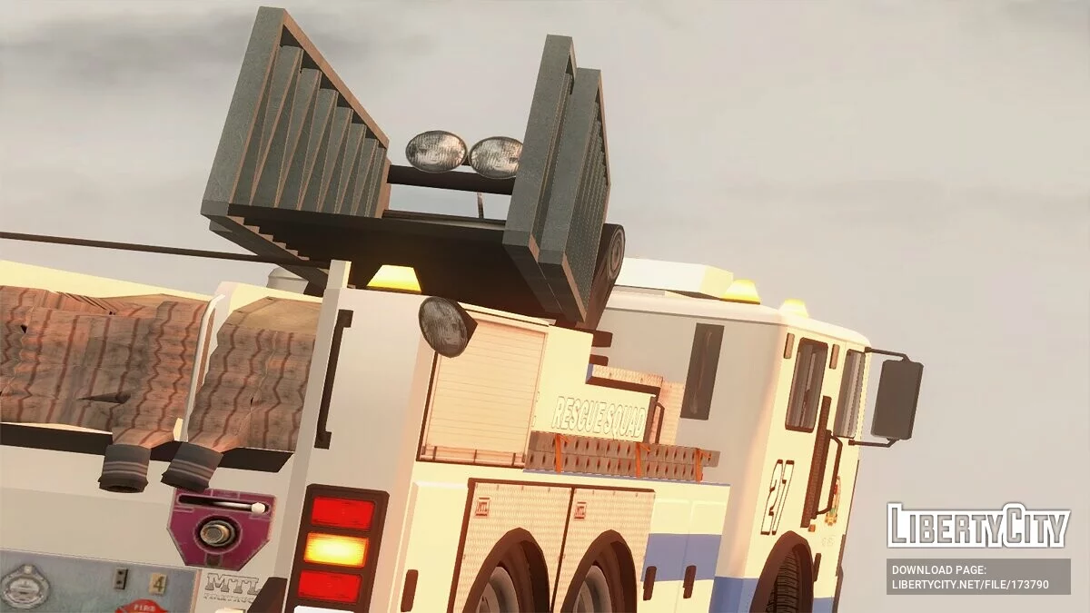 GTA 5 MTL Firetruck LX / GTA San Andreas
