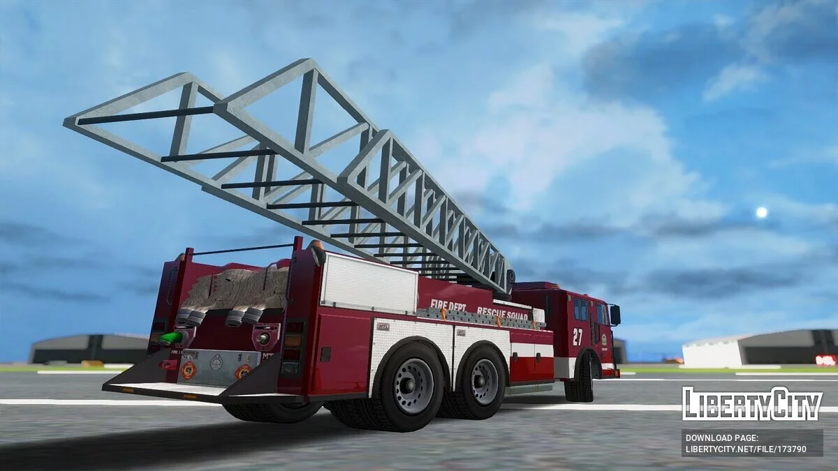 GTA 5 MTL Firetruck LX / GTA San Andreas