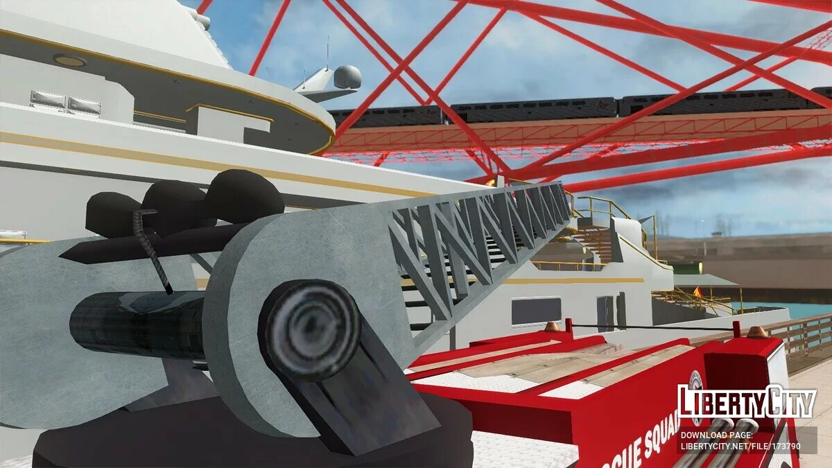 GTA 5 MTL Firetruck LX / GTA San Andreas