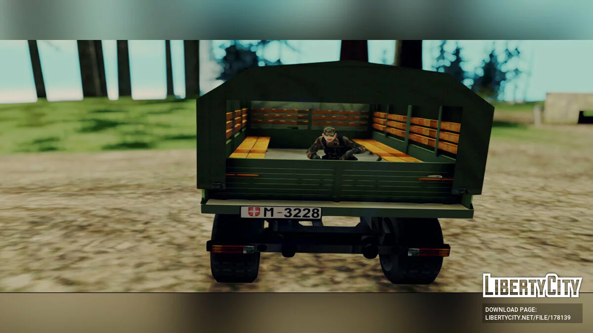 FAP 2026(塞尔维亚军用卡车) / GTA San Andreas