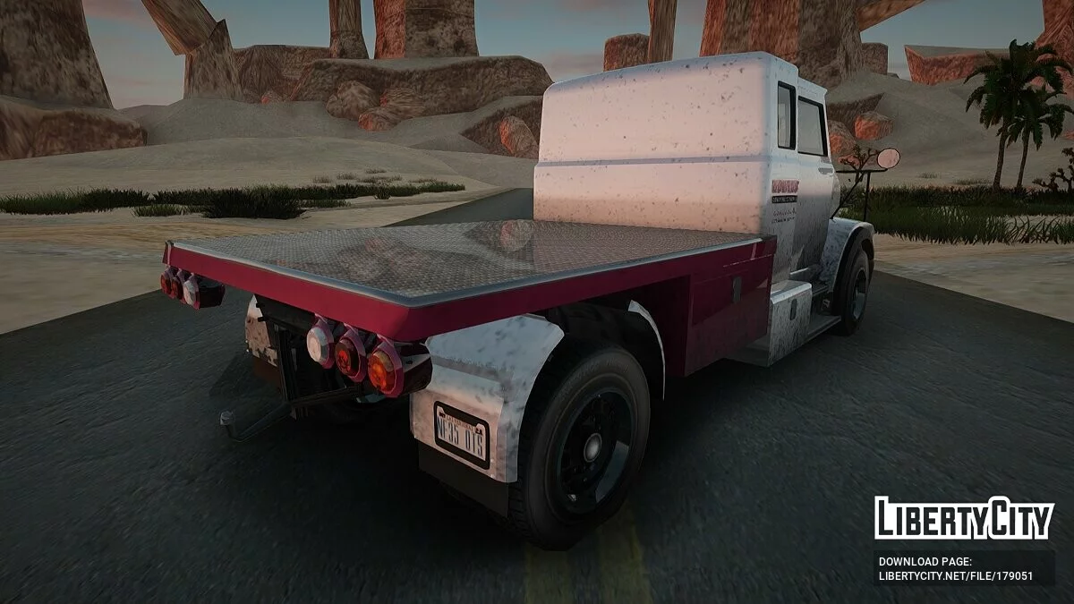Brute Utility Truck dari GTA 5 / GTA San Andreas