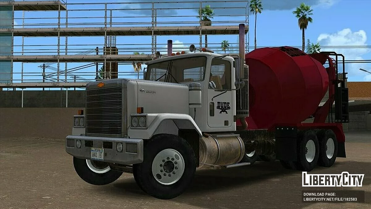 1980 年雪佛兰 Bison 混凝土搅拌机 / GTA San Andreas