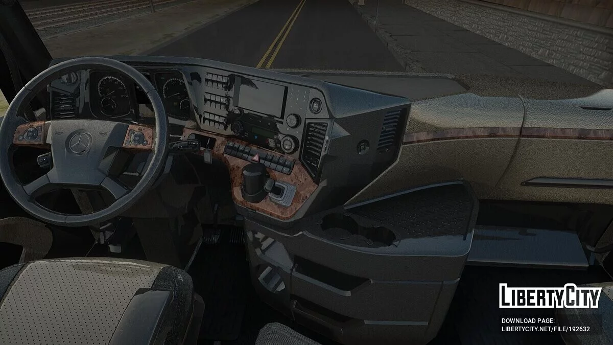 Entrega de Mercedes-Benz Actros Amazon / GTA San Andreas