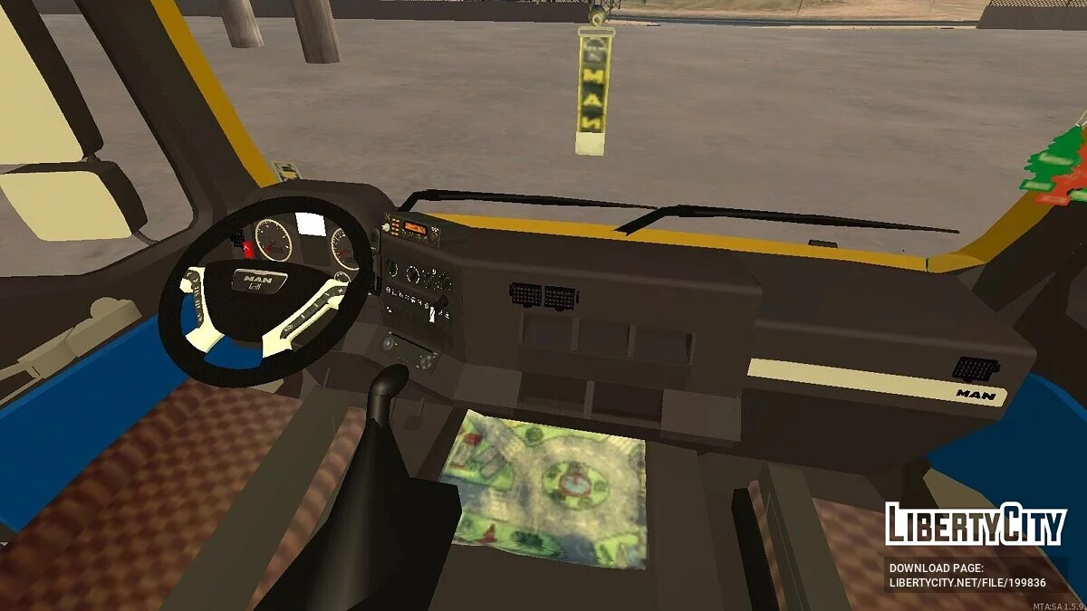 MAN Tanker + CCD / GTA San Andreas