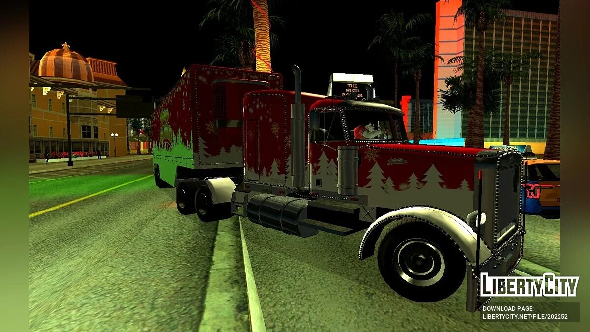 GTA 5 Jobuilt Happy Holidays Phantom / GTA San Andreas