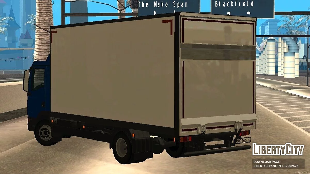 MAN TGL + CCD / GTA San Andreas