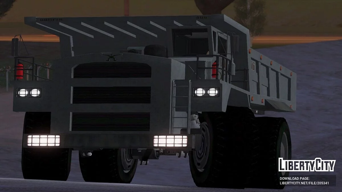 Dude Dumper [HD Unvierse Style] / GTA San Andreas