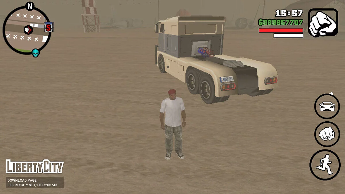3 Kamyon Paketi (SA Tarzı) / GTA San Andreas