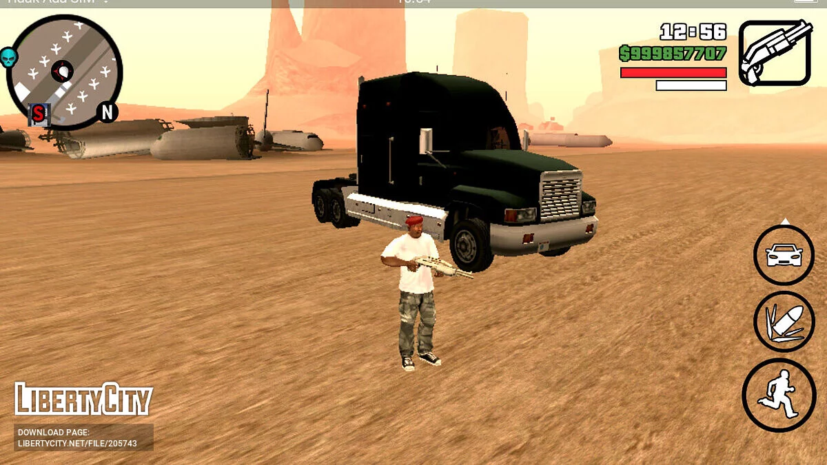 3 Kamyon Paketi (SA Tarzı) / GTA San Andreas