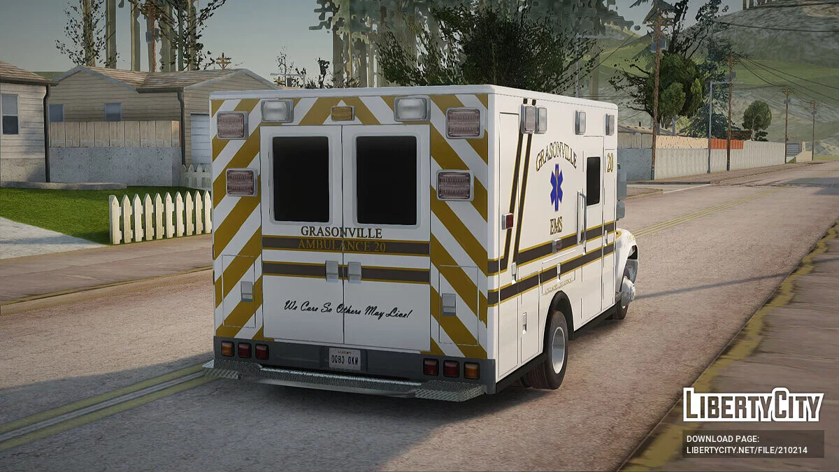 Pierce Commercial Grasonville Ambulance / GTA San Andreas