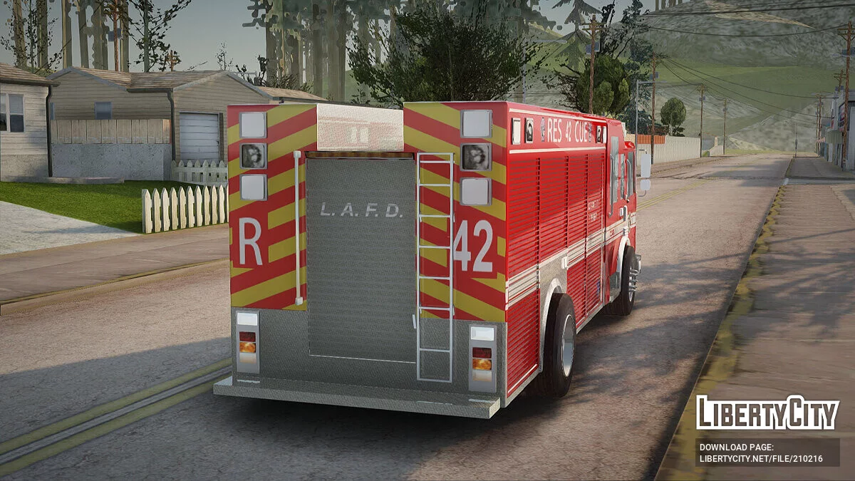 Pierce Contender LAFD Rescue 42 / GTA San Andreas