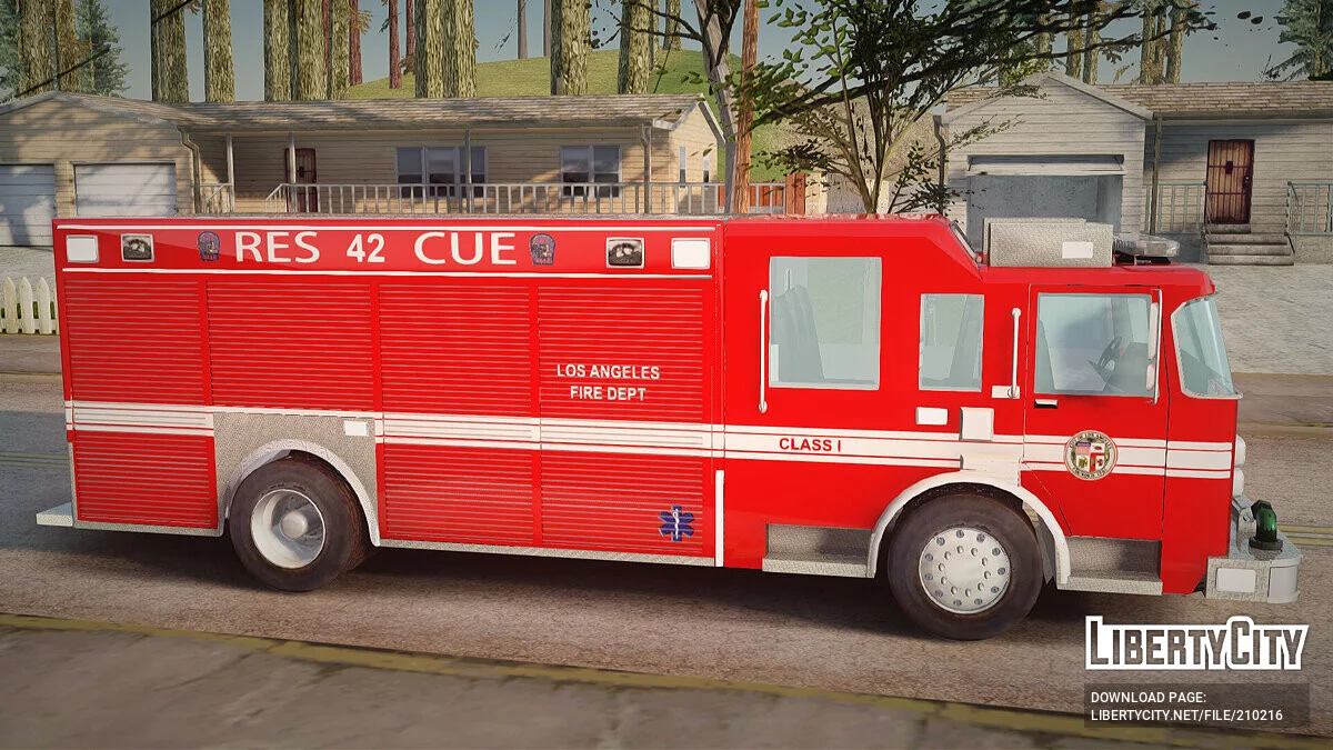 Pierce Contender LAFD Rescue 42 / GTA San Andreas