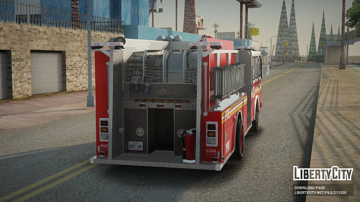 E-One FDNY 291 / GTA San Andreas