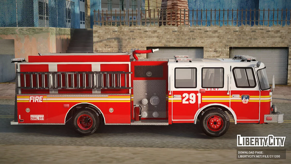 E-One FDNY 291 / GTA San Andreas
