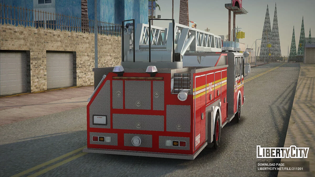 E-One FDNY Ladder 291 / GTA San Andreas