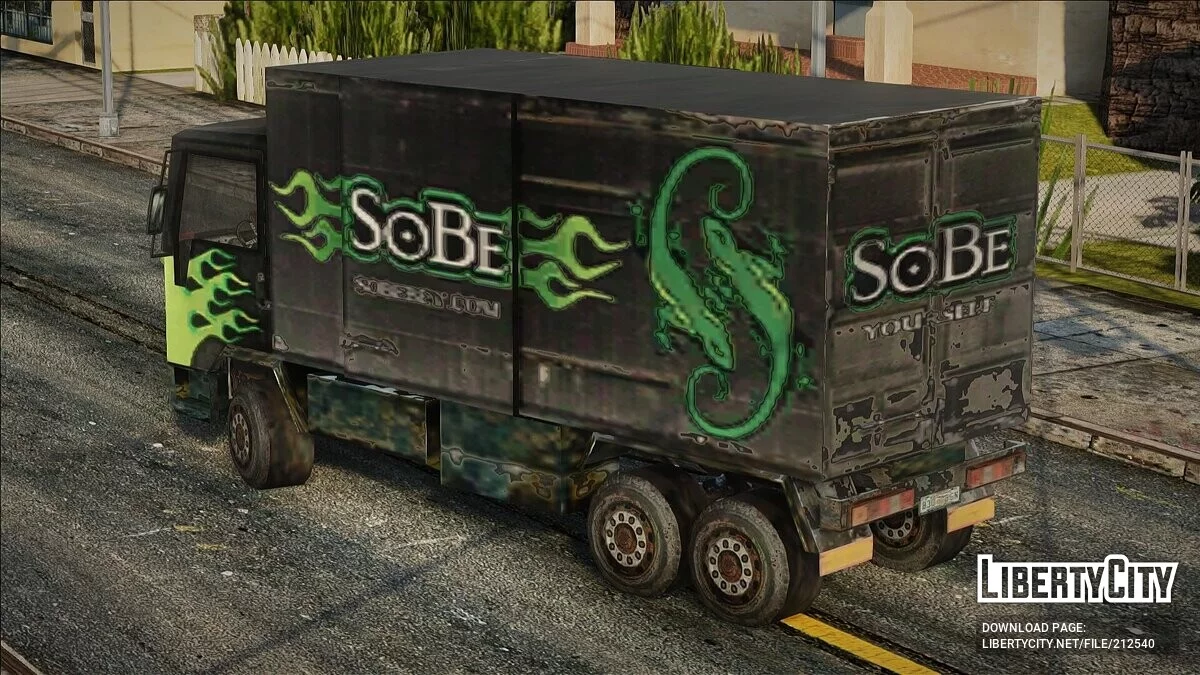 DRIV3R Sobe Packer Truck & Cherry Variant / GTA San Andreas