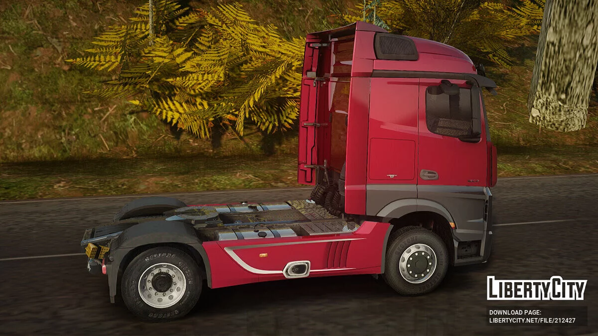 Mercedes-Benz Actros MP4 4x2 Exclusive Interior / GTA San Andreas