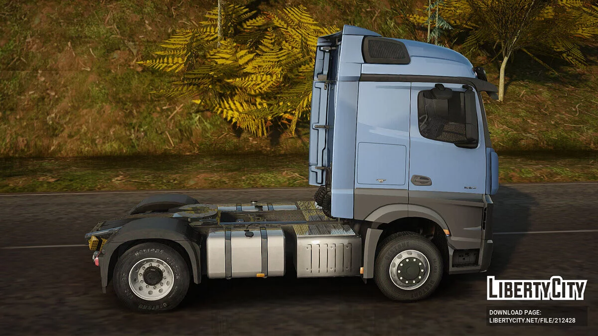 Mercedes-Benz Actros MP4 4x2 Standard Interior / GTA San Andreas