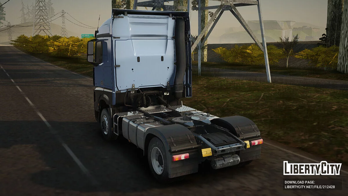 Mercedes-Benz Actros MP4 4x2 Standard Interior / GTA San Andreas