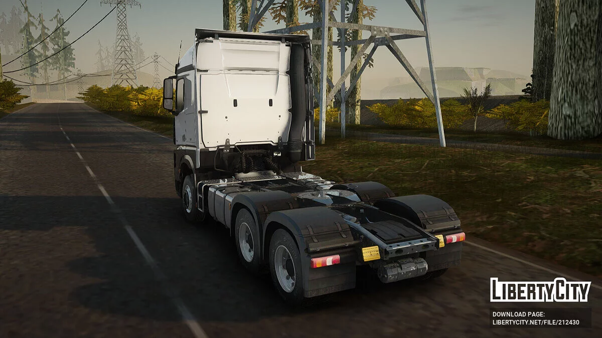 Mercedes-Benz Actros MP4 6x4 Standard Interior / جي تي إيه سان أندرياس