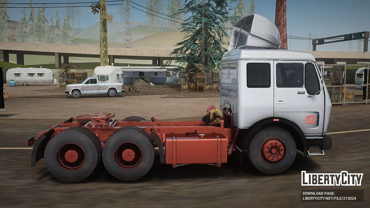 Mercedes-Benz Truck 4x6 / GTA San Andreas