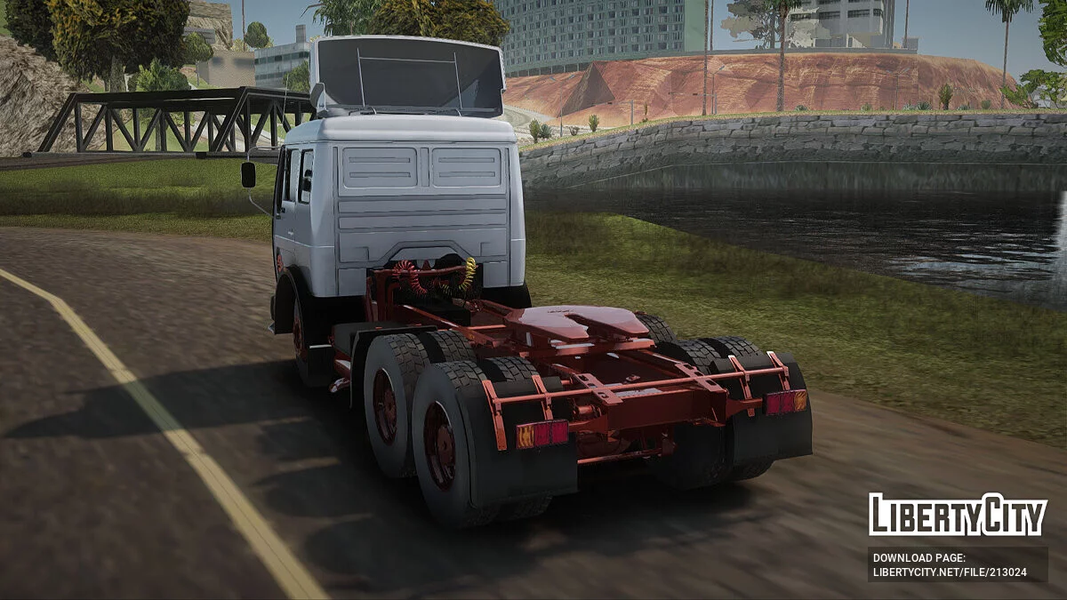 Mercedes-Benz Truck 4x6 / GTA San Andreas