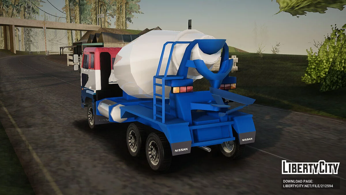 Nissan Diesel UD Big Thumb Cement Babena / GTA San Andreas