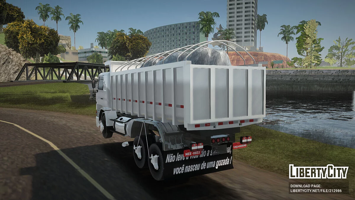 Scania 113H Frontal Caçamba BETA / GTA San Andreas