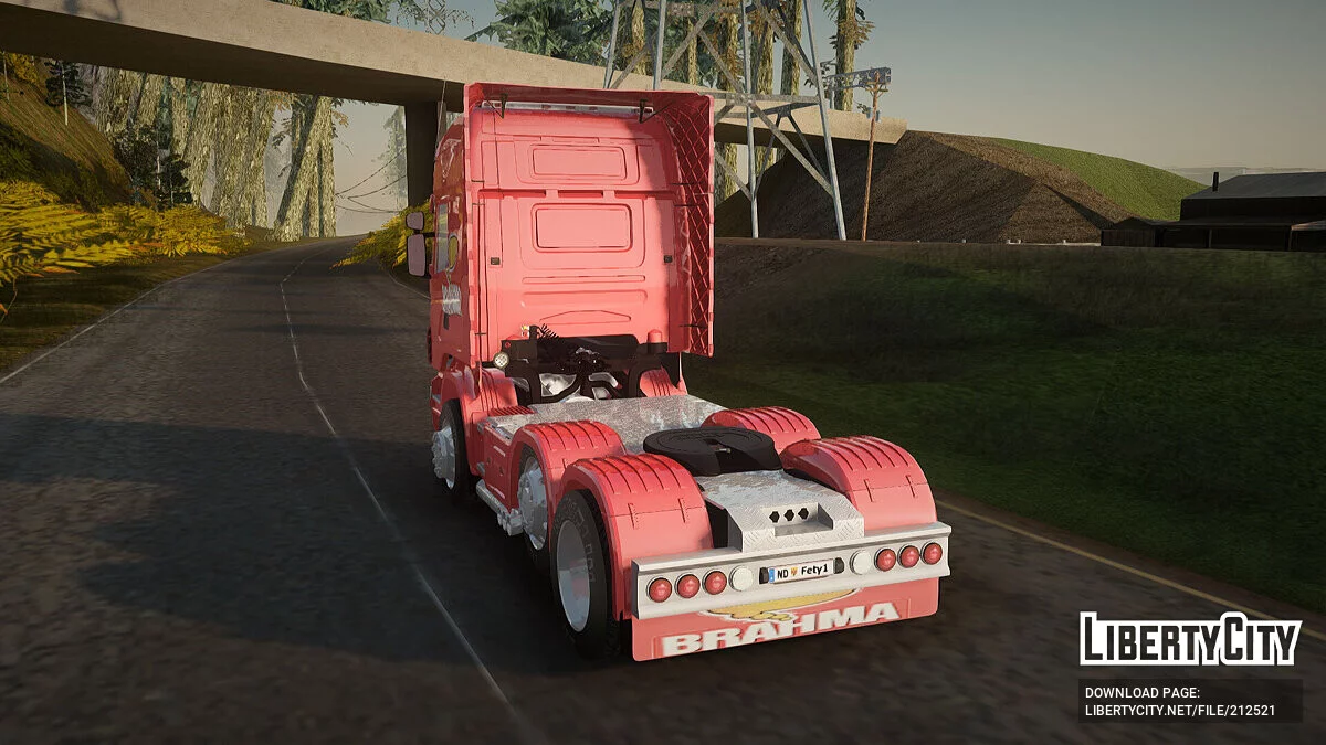 Scania R620 Brahma / GTA San Andreas