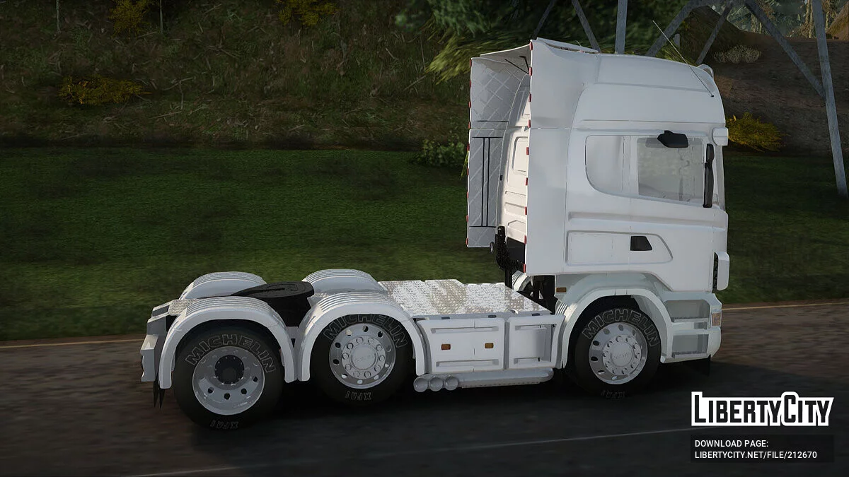 Scania R620 White Adabi / GTA San Andreas