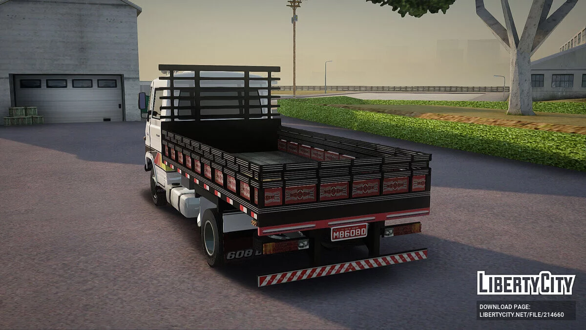 Mercedes-Benz 608d Flatbed / GTA San Andreas