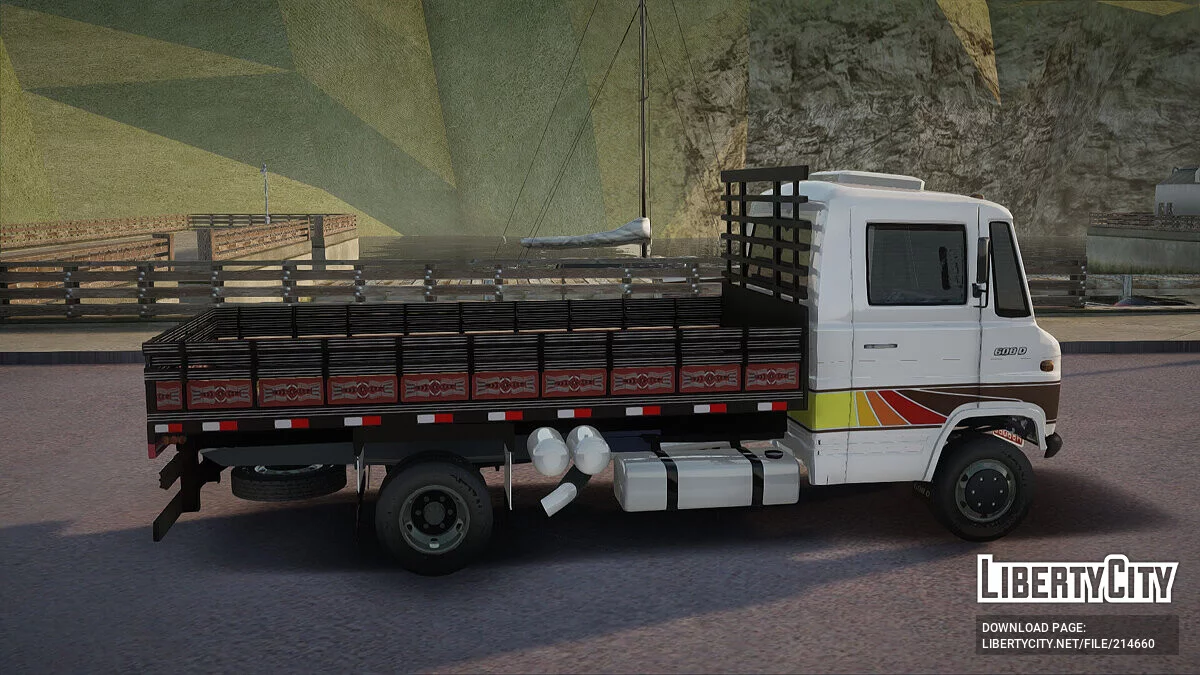 Mercedes-Benz 608d Flatbed / GTA San Andreas