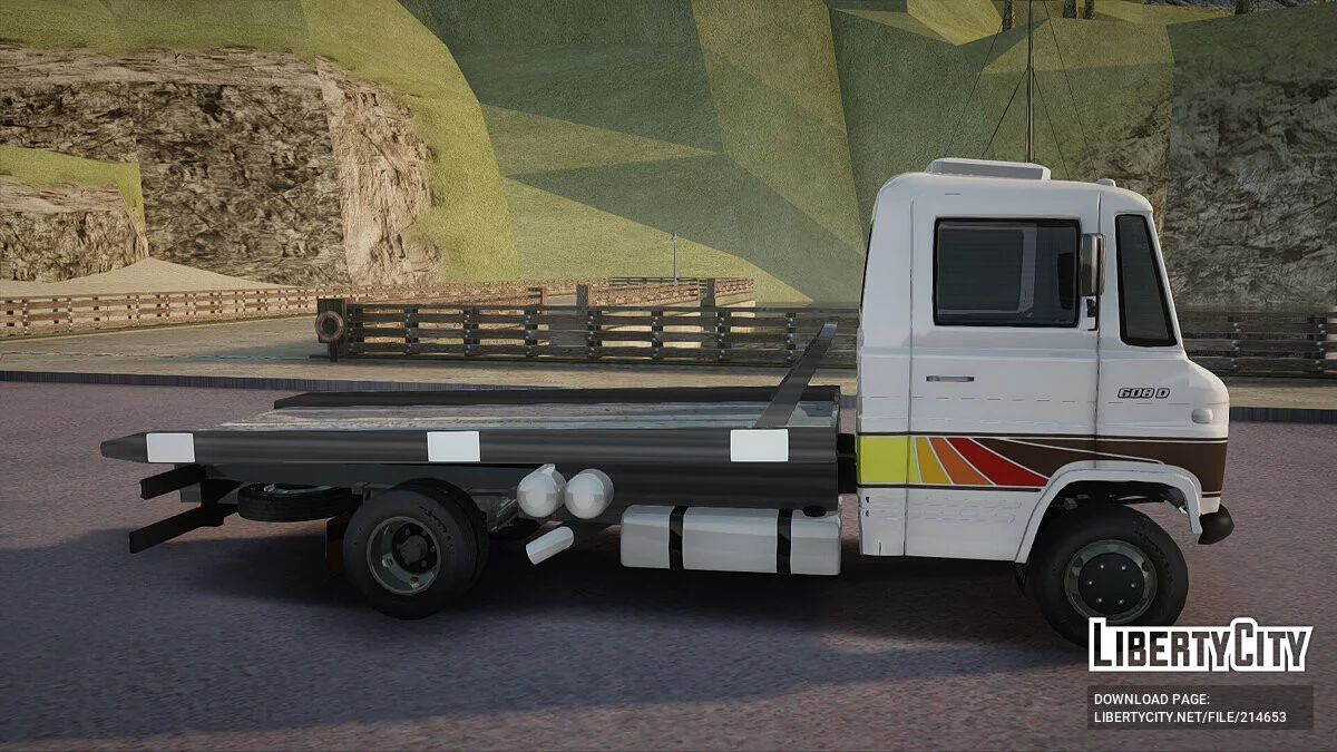 Mercedes-Benz 608D Grua / GTA San Andreas