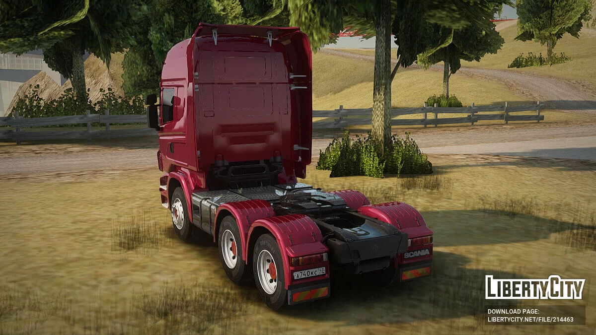 Scania Topline R730 V8 / GTA San Andreas