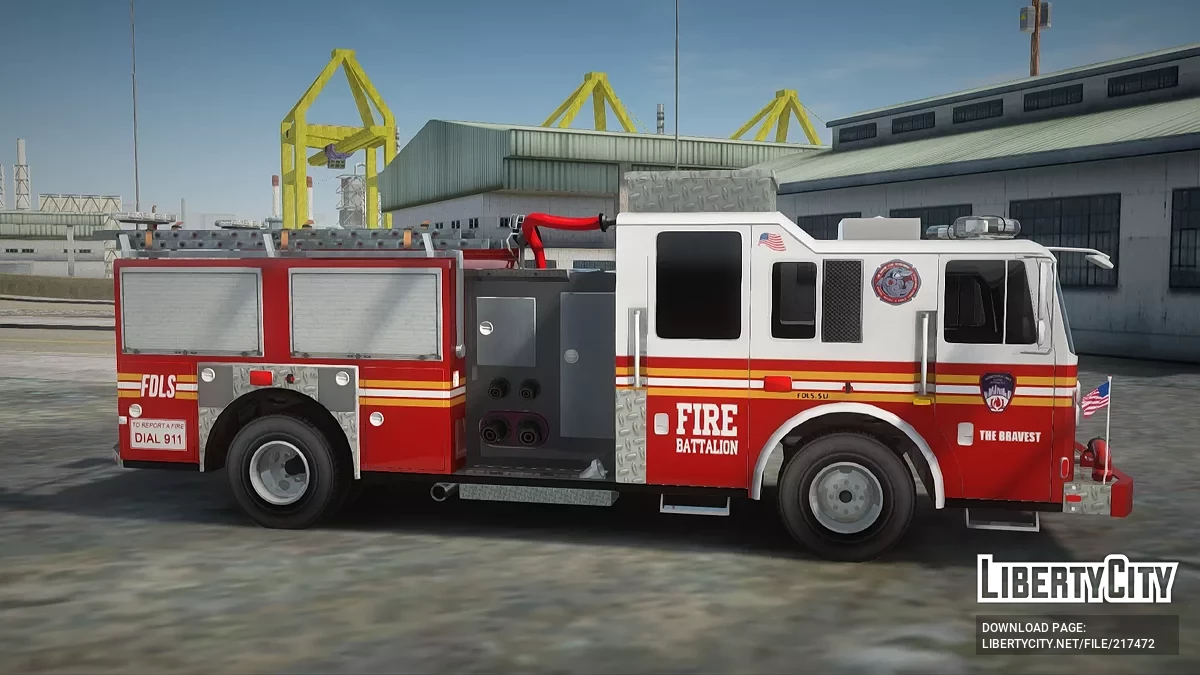 Caminhão de Bombeiros / GTA San Andreas