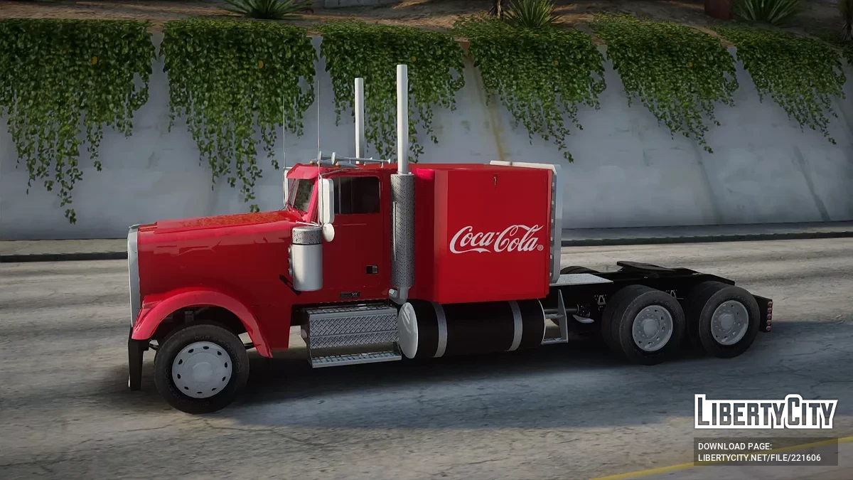 Freightliner FLD 120 Classic XL Flattop New Year's Truck / جي تي إيه سان أندرياس