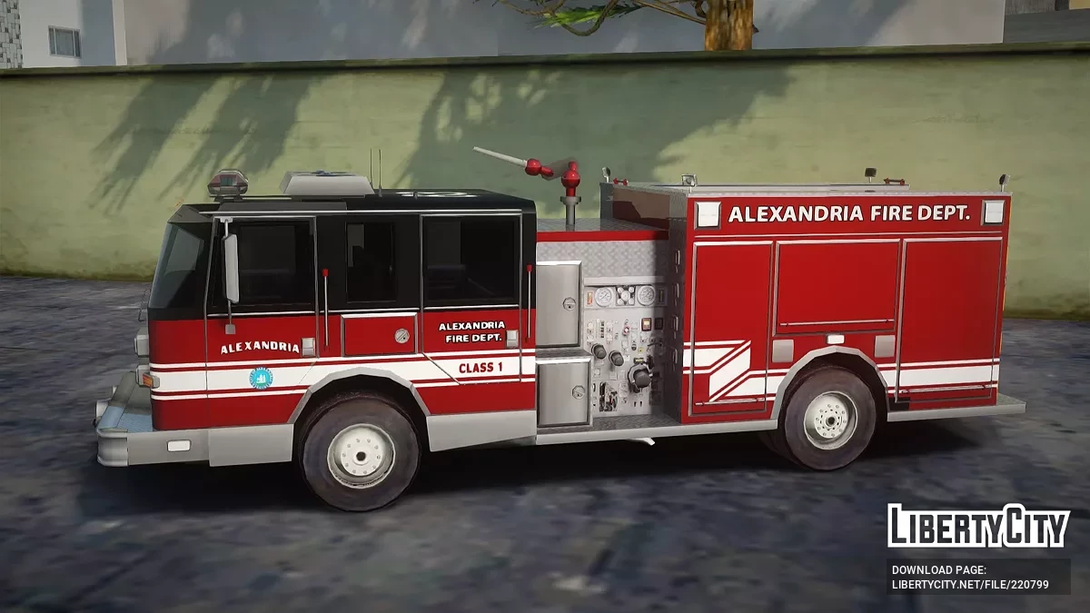 Pierce Arrow Xt Alexandria Fire Departament / GTA San Andreas