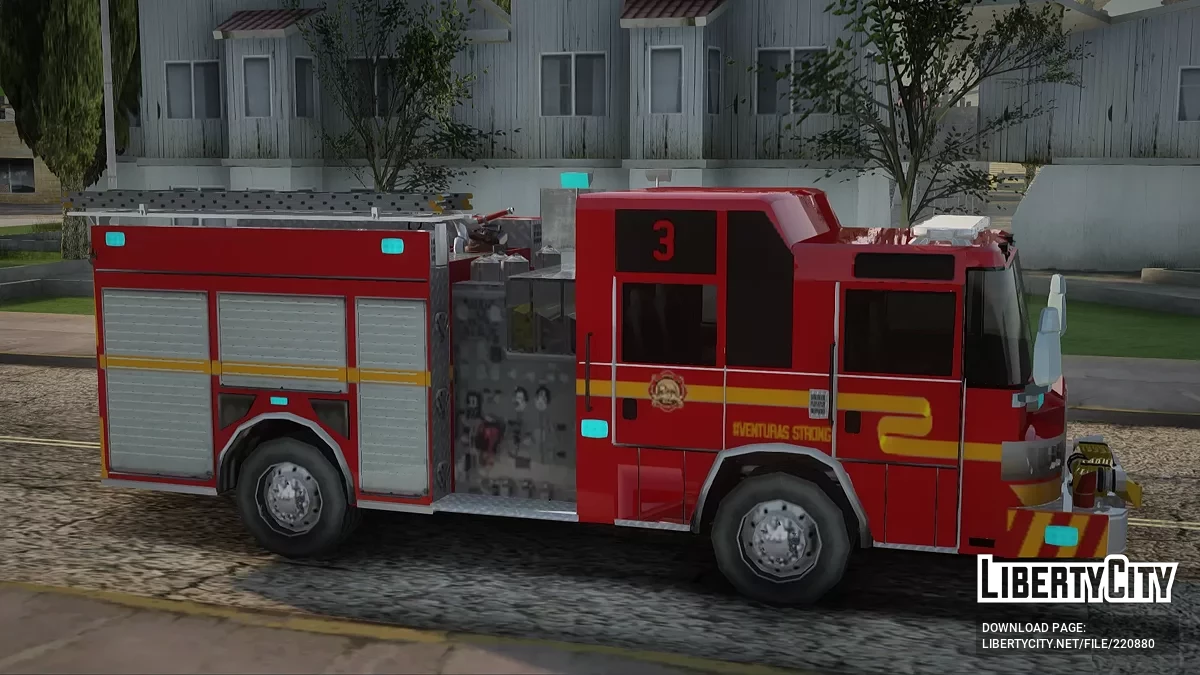 Pierce Quantum FireTruck / GTA San Andreas