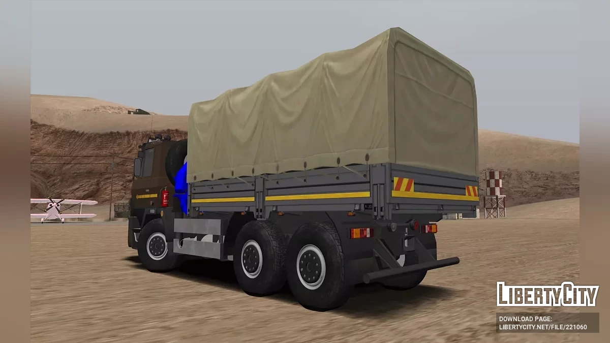 TATRA T815 Flatbed / GTA San Andreas